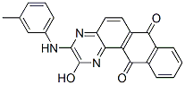 2-Hydroxy-3-[(3-methylphenyl)amino]naphtho[2,3-f]quinoxaline-7,12-dione CAS#: 3333-61-7