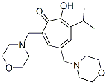 2-Hydroxy-3-isopropyl-5,7-bis(morpholinomethyl)-2,4,6-cycloheptatriene-1-one CAS#: 34723-12-1