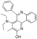 2-Hydroxy-3-methyl-4-diethylamino-5-phenylbenzo[h][1,6]naphthyridine CAS#: 35181-20-5