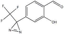 2-Hydroxy-4-[3-(trifluoromethyl)-3H-diazirin-3-yl]benzaldehyde CAS#: 308085-25-8