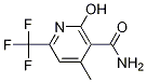 2-Hydroxy-4-methyl-6-(trifluoromethyl)nicotinamide CAS#: 116548-07-3