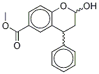 2-Hydroxy-4-phenyl-6-methoxycarbonyl-2,3-dihydrobenzopyran (Mixture of Diastereomers) CAS#: 380636-44-2