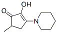 2-Hydroxy-5-methyl-3-(1-piperidinyl)-2-cyclopenten-1-one CAS#: 33686-17-8