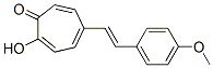 2-Hydroxy-5-(p-methoxystyryl)tropone CAS#: 30057-16-0