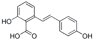 2-Hydroxy-6-[2-(4-hydroxyphenyl)vinyl]benzoic acid CAS#: 491-79-2