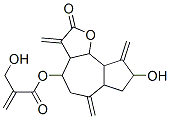 2-Hydroxymethylpropenoic acid dodecahydro-8-hydroxy-3,6,9-tris(methylene)-2-oxoazuleno[4,5-b]furan-4-yl ester CAS#: 35932-39-9