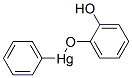 (2-Hydroxyphenoxy)phenylmercury(II) CAS#: 3688-11-7