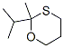 2-Isopropyl-2-methyl-1,3-oxathiane CAS#: 30098-81-8