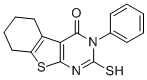 2-MERCAPTO-3-PHENYL-5,6,7,8-TETRAHYDRO-3H-BENZO[4,5]THIENO[2,3-D]PYRIMIDIN-4-ONE CAS#: 42076-13-1