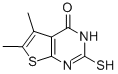 2-MERCAPTO-5,6-DIMETHYLTHIENO[2,3-D]PYRIMIDIN-4(3H)-ONE CAS#: 38201-64-8