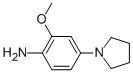 2-METHOXY-4-(PYRROLIDIN-1-YL)AMINOBENZENE CAS#: 143525-62-6