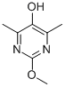 2-METHOXY-4,6-DIMETHYLPYRIMIDIN-5-OL CAS#: 345642-89-9