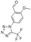 2-METHOXY-5-(5-TRIFLUOROMETHYL-TETRAZOL-1-YL)-BENZALDEHYDE CAS#: 168267-11-6