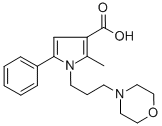 2-METHYL-1-(3-MORPHOLINOPROPYL)-5-PHENYL-1H-PYRROLE-3-CARBOXYLIC ACID CAS#: 306936-20-9