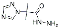 2-METHYL-2-(1H-1,2,4-TRIAZOL-1-YL)PROPANOHYDRAZIDE CAS#: 319477-98-0