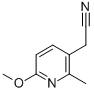 2-METHYL-3-CYANOMETHYL-6-METHOXY PYRIDINE CAS#: 32383-10-1