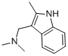 2-METHYL-3-N,N-DIMETHYLAMINOMETHYLINDOLE CAS#: 37125-92-1