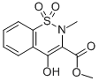2-METHYL-4-HYDROXY-2H-1,2-BENZOTHIAZINE-3-CARBOXYLIC METHYL ESTER-1,1-DIOXIDE CAS#: 35511-15-0