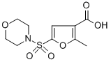 2-METHYL-5-(MORPHOLINOSULFONYL)-3-FUROIC ACID CAS#: 306936-37-8