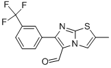 2-METHYL-6-[3-(TRIFLUOROMETHYL)PHENYL]IMIDAZO[2,1-B]THIAZOLE-5-CARBOXALDEHYDE CAS#: 139359-85-6
