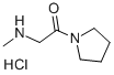 2-METHYLAMINO-1-PYRROLIDIN-1-YL-ETHANONE X HCL >98% CAS#: 144685-61-0
