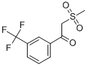 2-(METHYLSULFONYL)-1-[3-(TRIFLUOROMETHYL)PHENYL]ETHANONE CAS#: 128306-96-7