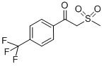 2-(METHYLSULFONYL)-1-[4-(TRIFLUOROMETHYL)PHENYL]ETHANONE CAS#: 386715-52-2