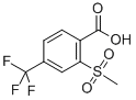 2-METHYLSULFONYL-4-TRIFLUOROMETHYL BENZOIC ACID CAS#: 142994-06-7
