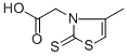 2-Mercapto-4-methyl-1,3-thiazol-5-yl-acetic acid CAS#: 31090-12-7