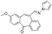 2-Methoxy-1-pyrrolizinomethyl-5H-dibenzo[a,d]cyclohepten-5-one CAS#: 42981-86-2