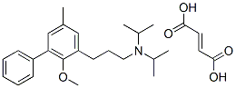 2-Methoxy-5-methyl-N,N-bis(1-methylethyl)-3-phenylbenzenepropanamine fumarate CAS#: 124935-89-3