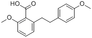 2-Methoxy-6-[2-(4-methoxyphenyl)ethyl]benzoic acid CAS#: 36640-14-9