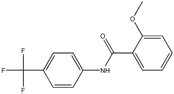 2-Methoxy-N-(4-(trifluoromethyl)phenyl)benzamide CAS#: 150225-47-1