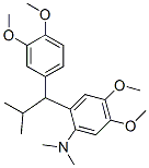 2-Methyl-1-(3,4-dimethoxyphenyl)-1-(2-dimethylamino-4,5-dimethoxypheny l)propane CAS#: 164859-57-8