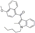 2-Methyl-1-pentyl-3-(4-Methoxynaphthoyl)indole CAS#: 316189-74-9