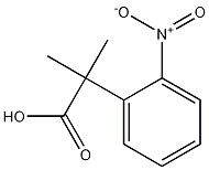 2-Methyl-2-(2-nitrophenyl)propanoicacid CAS#: 126802-52-6