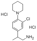 2-Methyl-2-(3-chloro-4-piperidinophenyl)-ethylamine dihydrochloride CAS#: 38591-36-5
