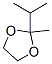2-Methyl-2-isopropyl-1,3-dioxolane CAS#: 4405-16-7