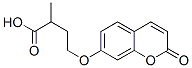 (-)-2-Methyl-4-[(2-oxo-2H-1-benzopyran-7-yl)oxy]butanoic acid CAS#: 38971-84-5