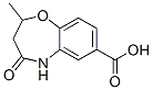 2-Methyl-4-oxo-2,3,4,5-tetrahydro-1,5-benzoxazepine-7-carboxylic acid CAS#: 134076-69-0