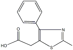 2-Methyl-4-phenyl-5-thiazoleacetic acid CAS#: 34272-66-7