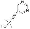 2-Methyl-4-(pyrimidin-5-yl)but-3-yn-2-ol CAS#: 153286-92-1