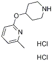 2-Methyl-6-(piperidin-4-yloxy)pyridine dihydrochloride CAS#: 380610-68-4