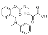 2-((Methylphenylamino)methyl)-3-pyridinyl dimethylcarbamate ethanedioa te (1:1) CAS#: 169128-45-4