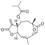 2-Methylpropionic acid [(3aR,4R,6R,11aR)-2,3,3a,4,5,6,7,11a-octahydro-6,10-dimethyl-3-methylene-2,7-dioxo-6,9-epoxycyclodeca[b]furan-4-yl] ester CAS#: 30412-87-4