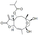 2-Methylpropionic acid [(3aR,4R,6R,7S,9R,11aR)-2,3,3a,4,5,6,7,8,9,11a-decahydro-7,9-dihydroxy-6,10-dimethyl-3-methylene-2-oxo-6,9-epoxycyclodeca[b]furan-4-yl] ester CAS#: 34367-14-1