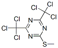 2-(Methylthio)-4,6-bis(trichloromethyl)-1,3,5-triazine CAS#: 3599-76-6