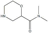 2-Morpholinecarboxamide,N,N-dimethyl-(9CI) CAS#: 135072-23-0