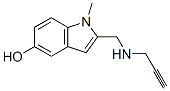 2-(N-(2-propynyl)-aminomethyl)-1-methyl-5-hydroxyindole CAS#: 133681-83-1