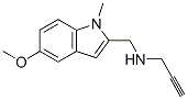 2-(N-(2-propynyl)aminomethyl)-1-methyl-5-methoxyindole CAS#: 130445-58-8